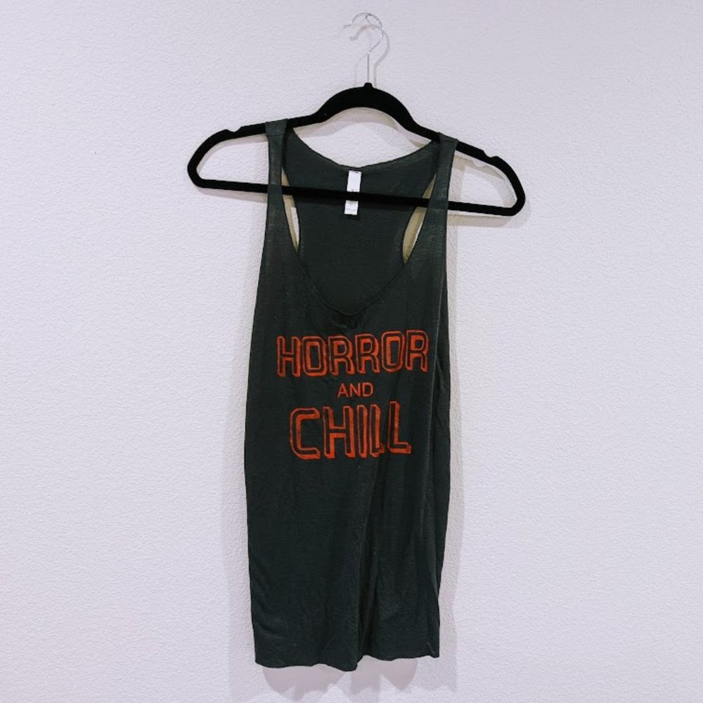 Handmade Etsy Horror Fandom Tank Top